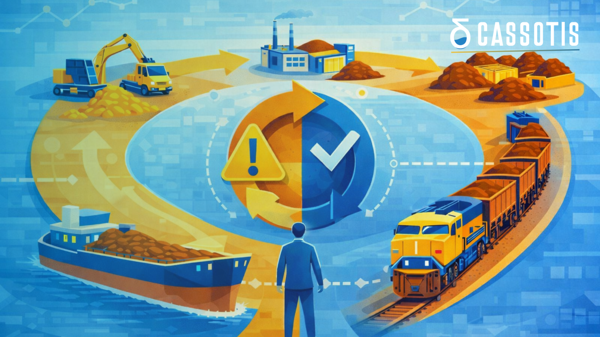 When mining companies accelerate and start exporting, the risk is not volume, it’s decision-making